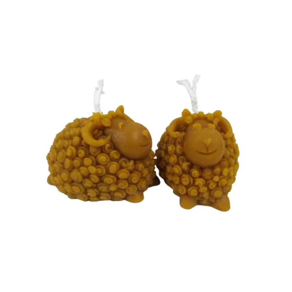 Velas de cera de abeja Oveja